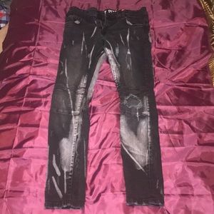 Black Ripped Skinny Jeans